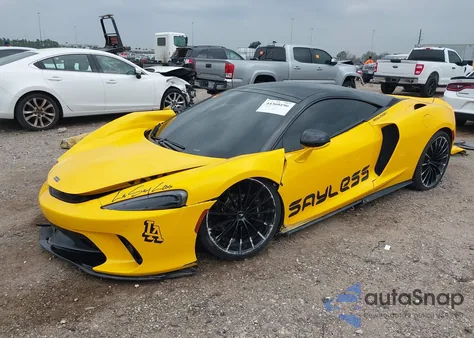 2021 Mclaren Gt Coupe z USA, uszkodzony, nr VIN SBM22GCAXMW001327